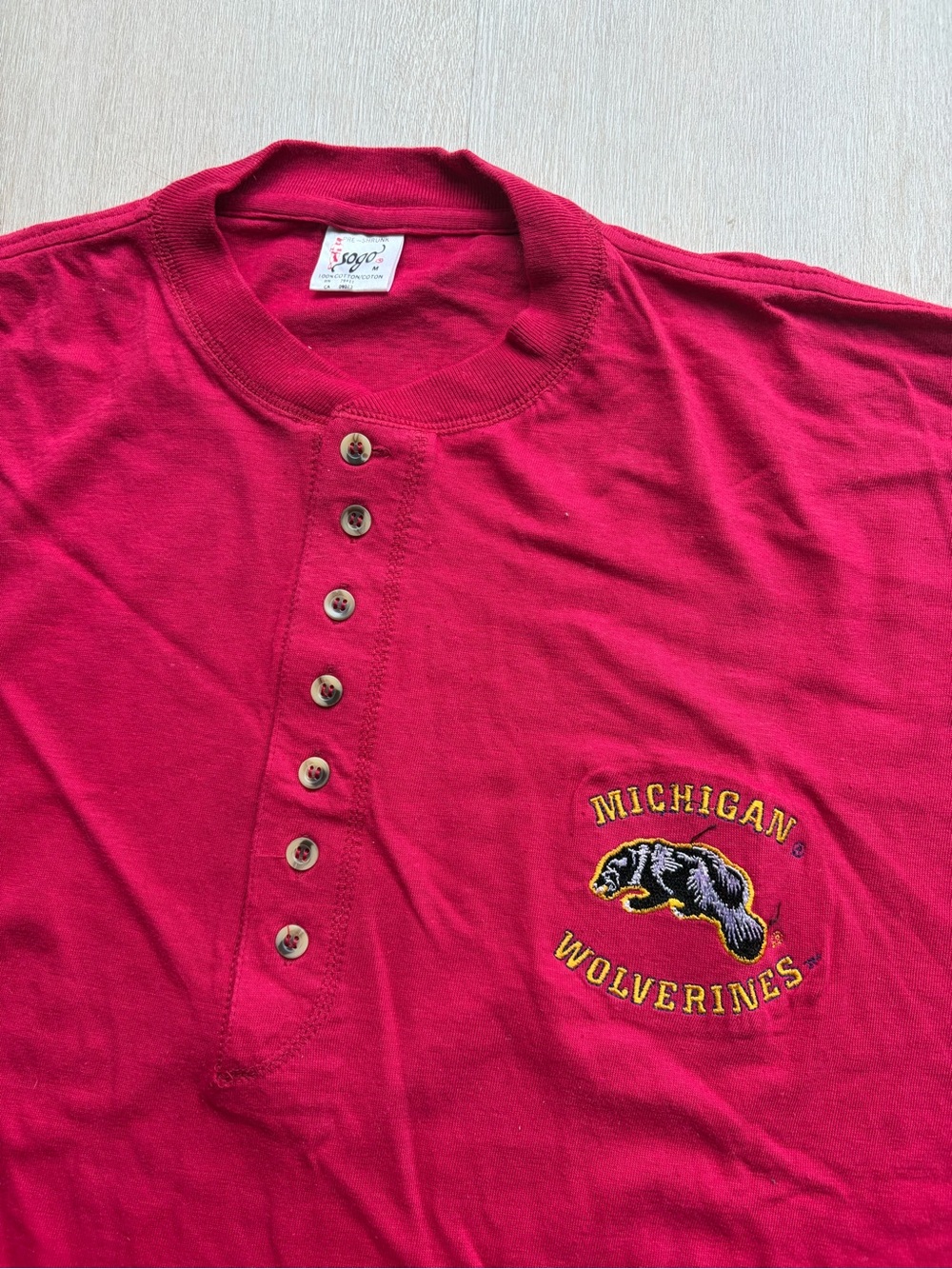 Vintage Michigan Wolverines long sleeve